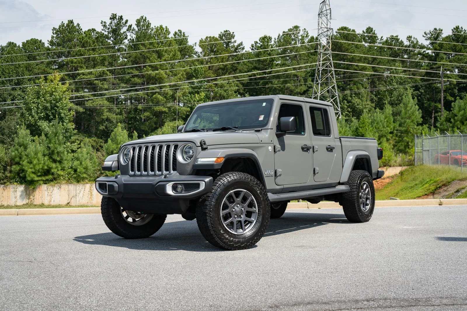Used 2020 Gray Jeep Overland image 1