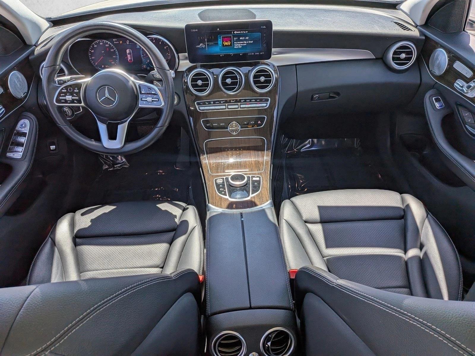 Used 2021 Designo Diamond White Metallic Mercedes-Benz C 300 image 14