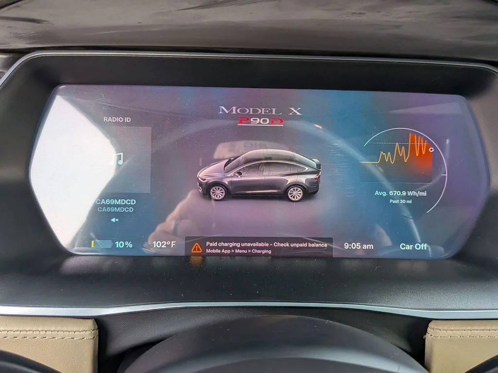 Used 2016 Gray Tesla P90D image 34
