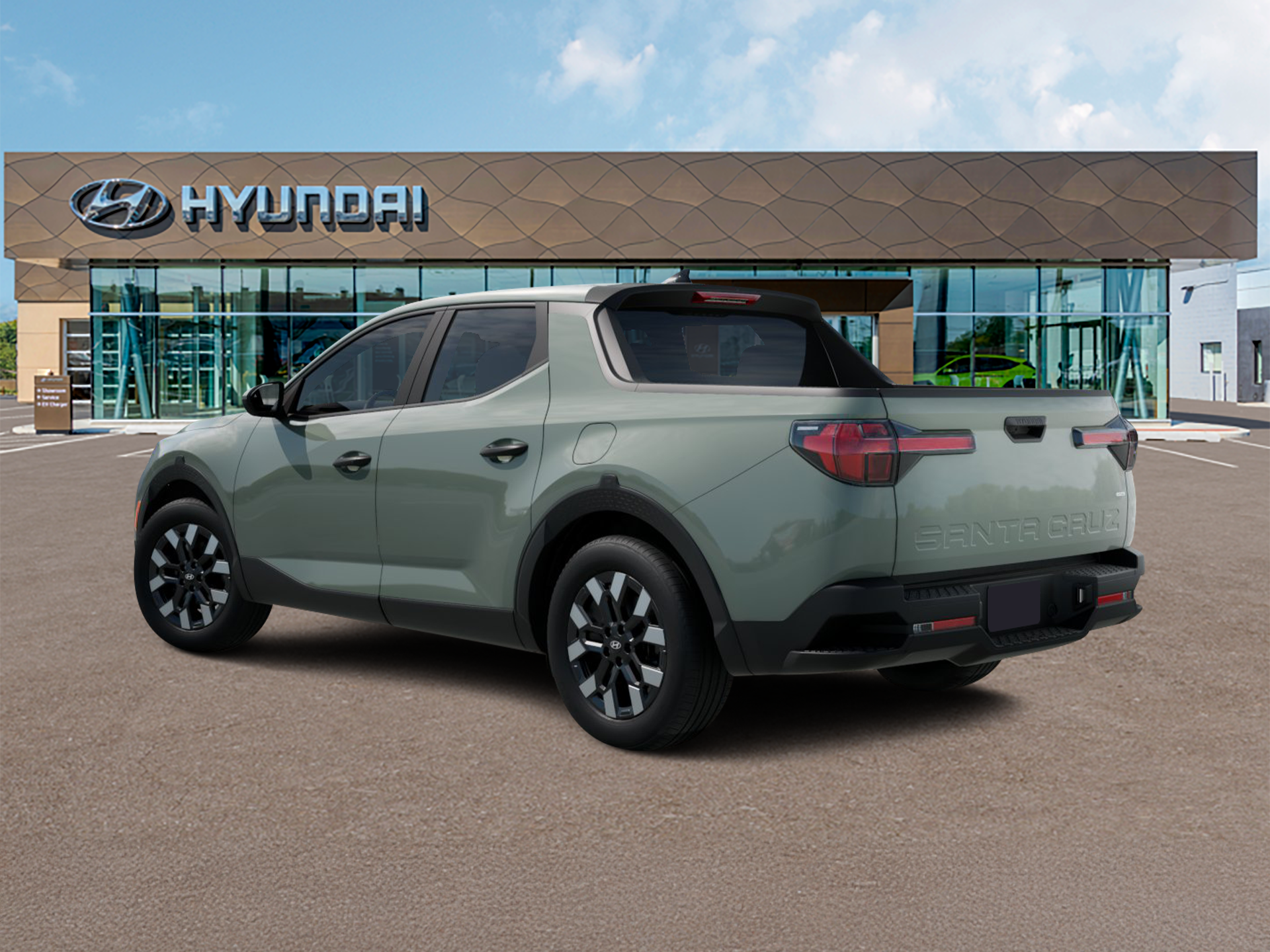 New 2027 Green Hyundai SE AWD image 4