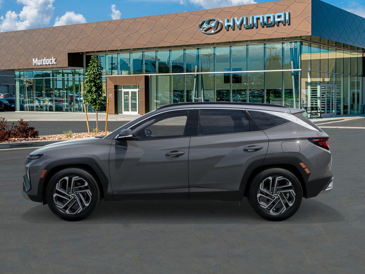New 2026 Hampton Gray Hyundai SEL Plus AWD image 3