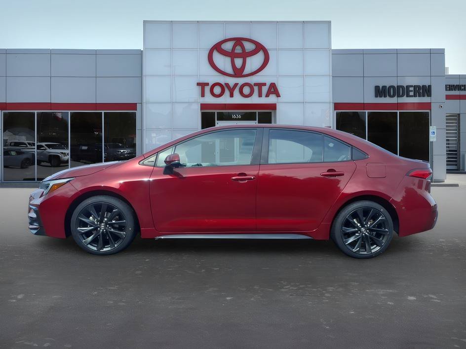 Used 2024 Ruby Flare Pearl Toyota SE image 2