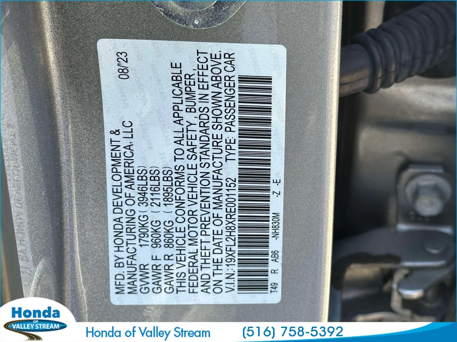 Certified Used 2024 Gray Honda Sport image 23