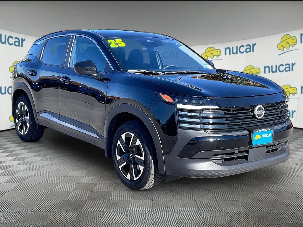Used 2025 Super Black Nissan SV image 1