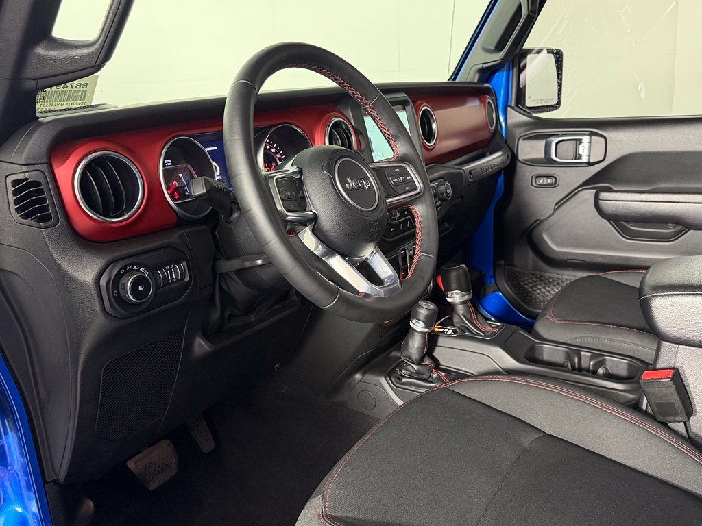 Used 2022 Blue Jeep Unlimited Rubicon image 13