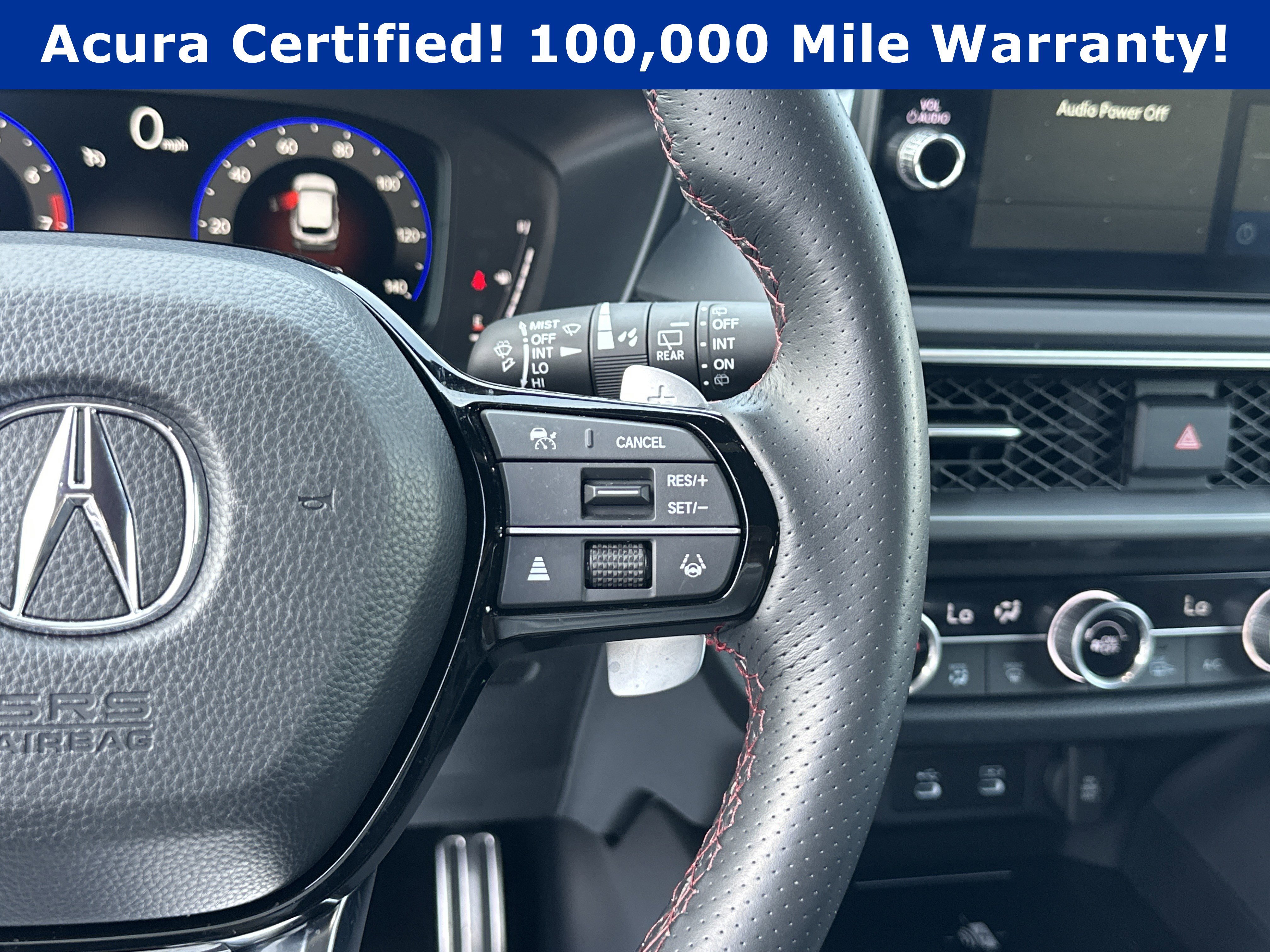 Used 2025 Crystal Black Pearl Acura w/A-Spec Package image 30