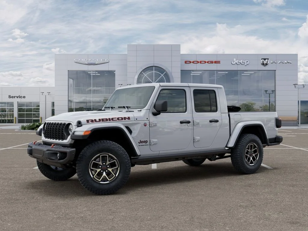 New 2026 Bright White Clearcoat Jeep Rubicon image 2