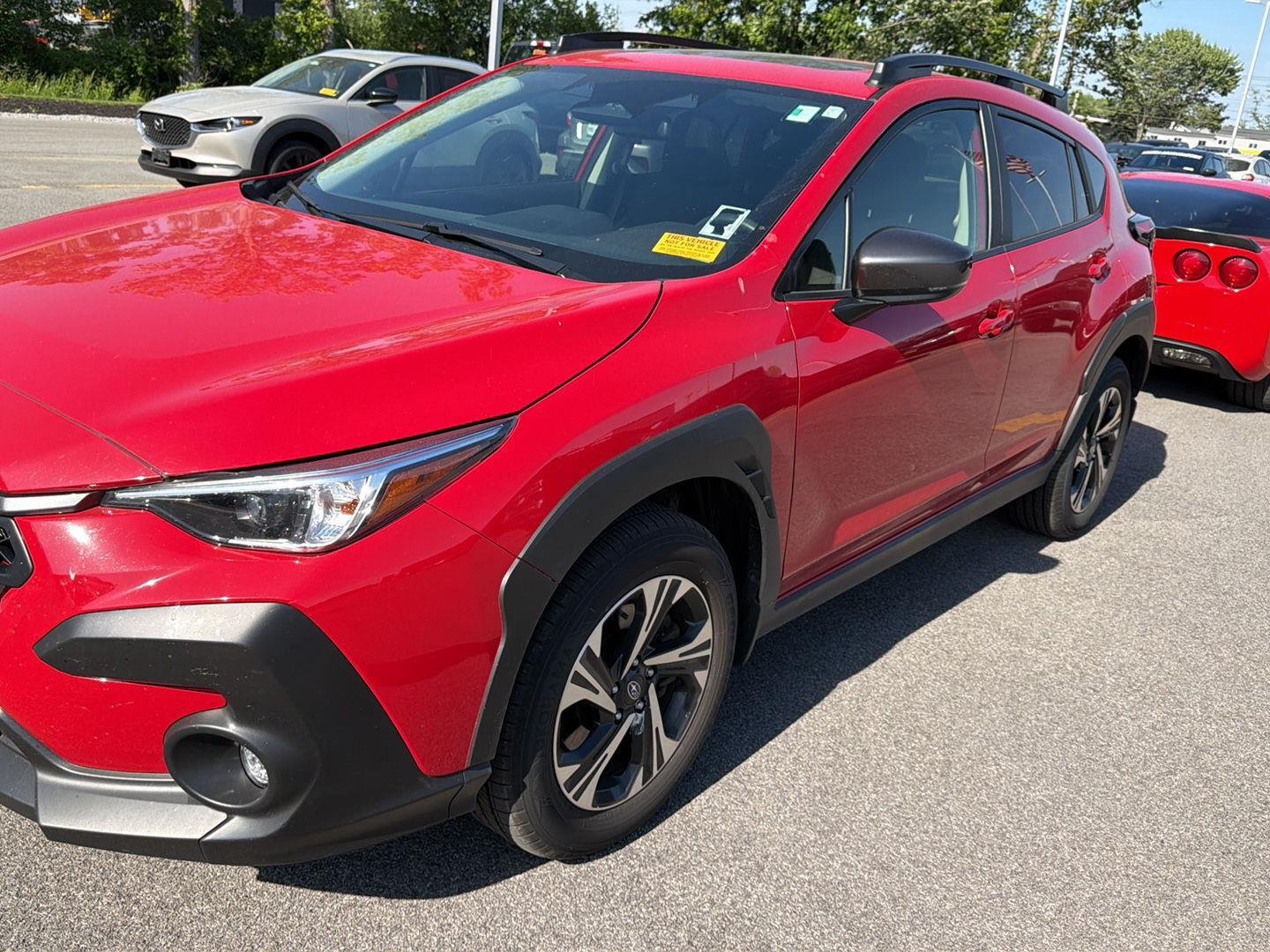 Used 2025 Pure Red Subaru Premium image 2