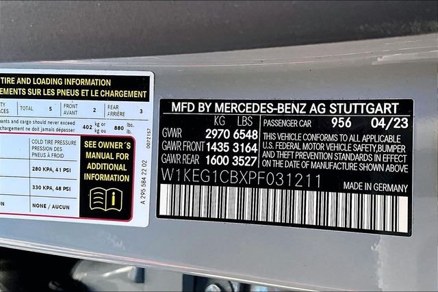Certified Used 2023 White Mercedes-Benz 350 Sedan image 28