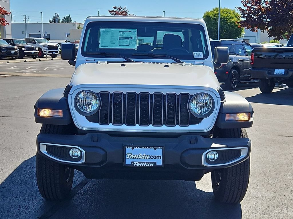 New 2026 Bright White Clearcoat Jeep Sport image 9