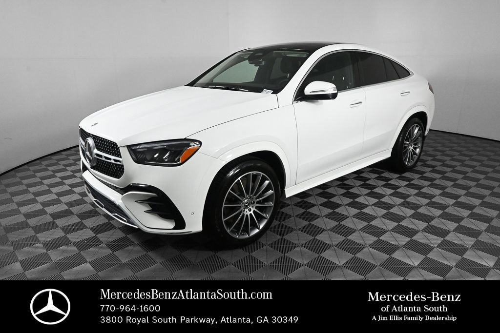 Certified Used 2026 White Mercedes-Benz GLE 450 Coupe image 1