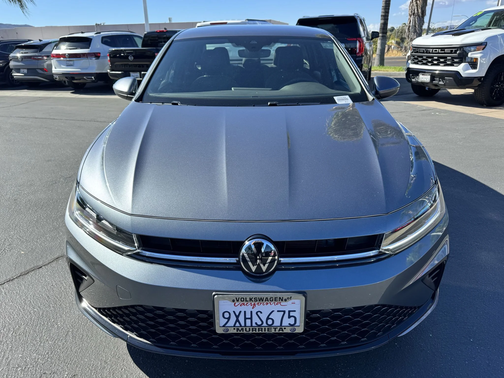 Used 2026 Platinum Gray Metallic Volkswagen Sport image 1