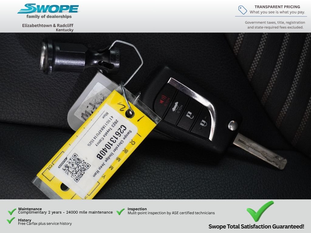 Used 2023 Reservoir Blue Toyota SE Nightshade image 29