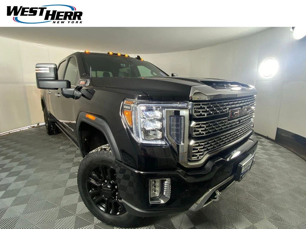 Used 2022 Ebony Twilight Metallic GMC Denali image 1