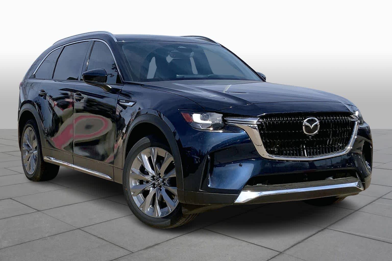 New 2026 Deep Crystal Blue Mica Mazda 3.3 Turbo Premium Plus AWD image 2