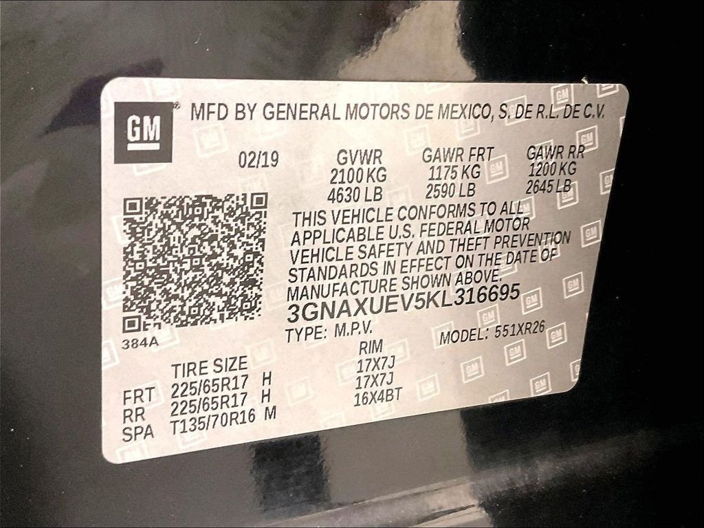 Used 2019 Black Chevrolet LT image 35
