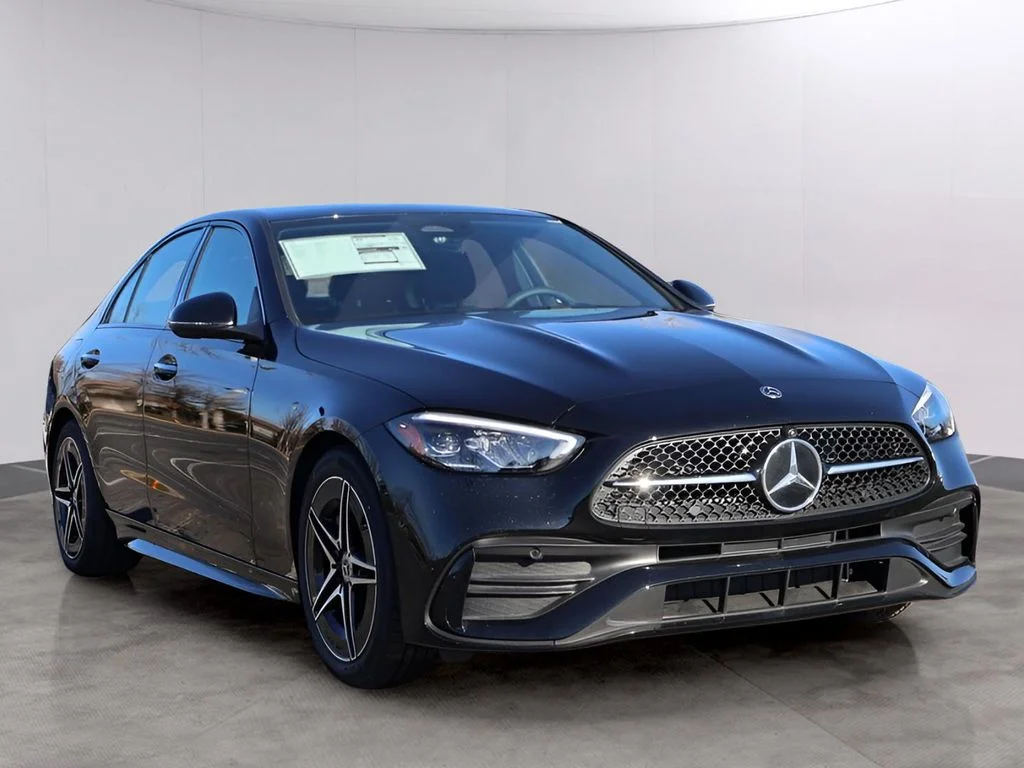 Certified Used 2026 Obsidian Black Metallic Mercedes-Benz C 300 image 3