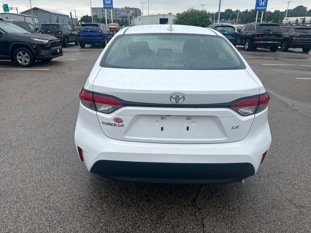 Used 2024 White Toyota LE image 6