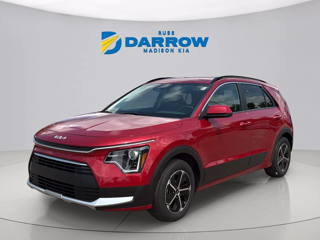 Certified Used 2025 Runway Red Kia LX image 1