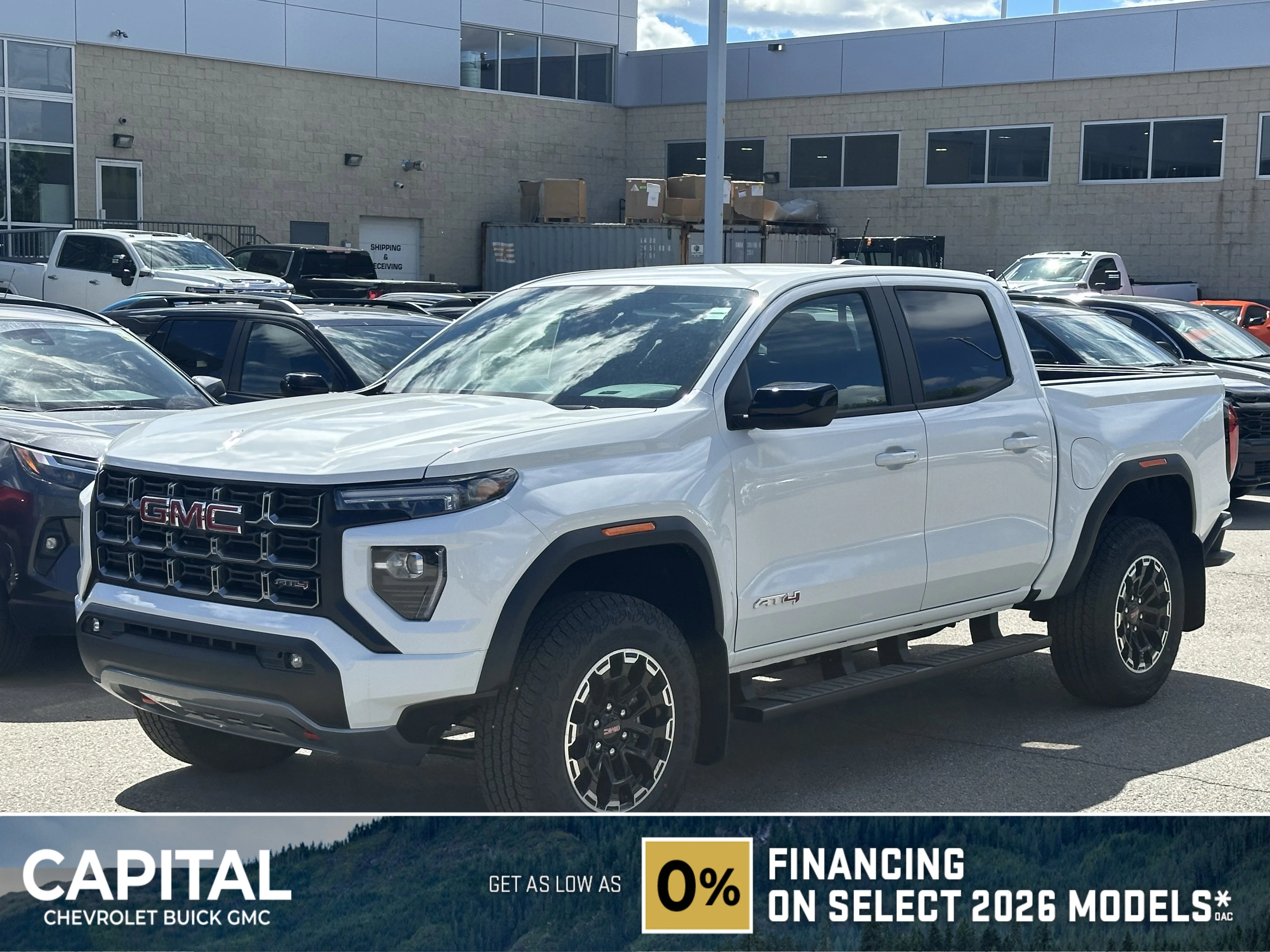 New 2026 Summit White GMC AT4 image 1
