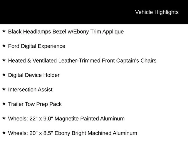 New 2027 Star White Metallic Tri-Coat Ford Platinum image 10