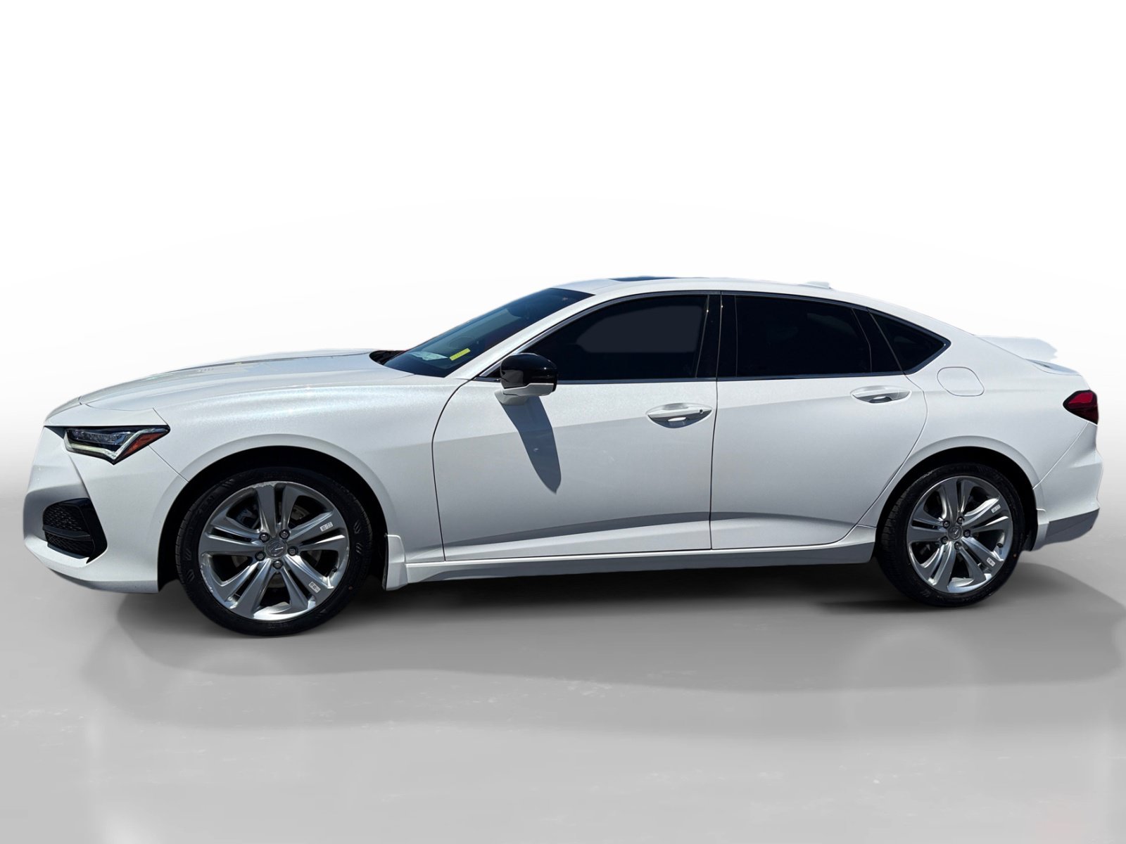 Used 2021 Platinum White Pearl Acura Technology Package image 2