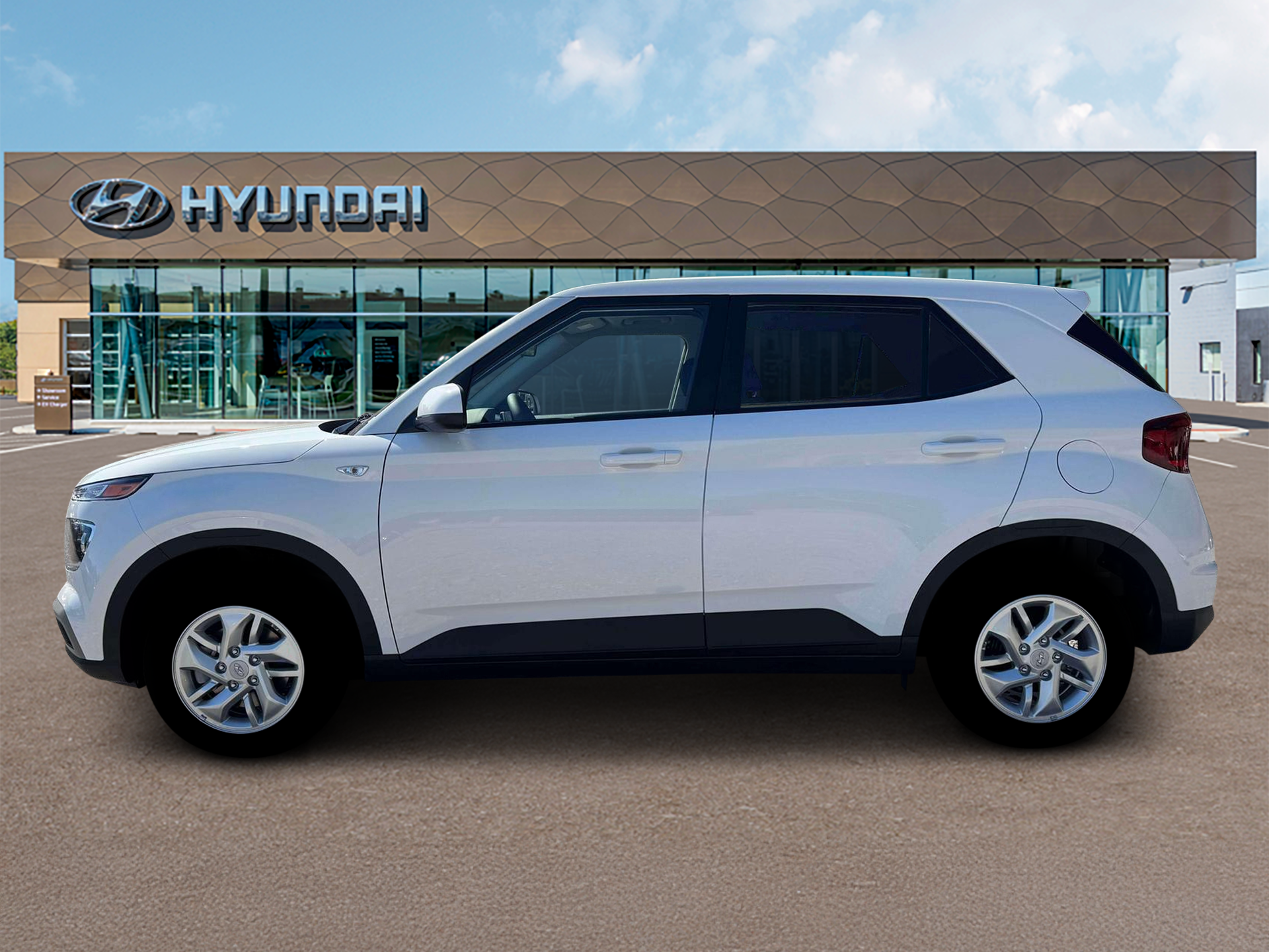 New 2026 White Hyundai SE image 3