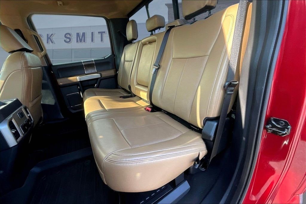 Certified Used 2022 Red Metallic Ford Lariat image 23