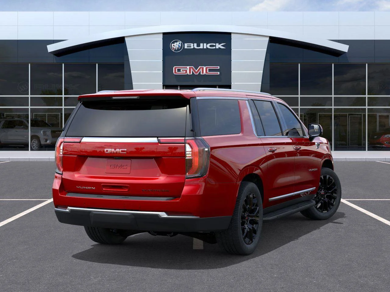 New 2026 Volcanic Red Tintcoat GMC Elevation image 4
