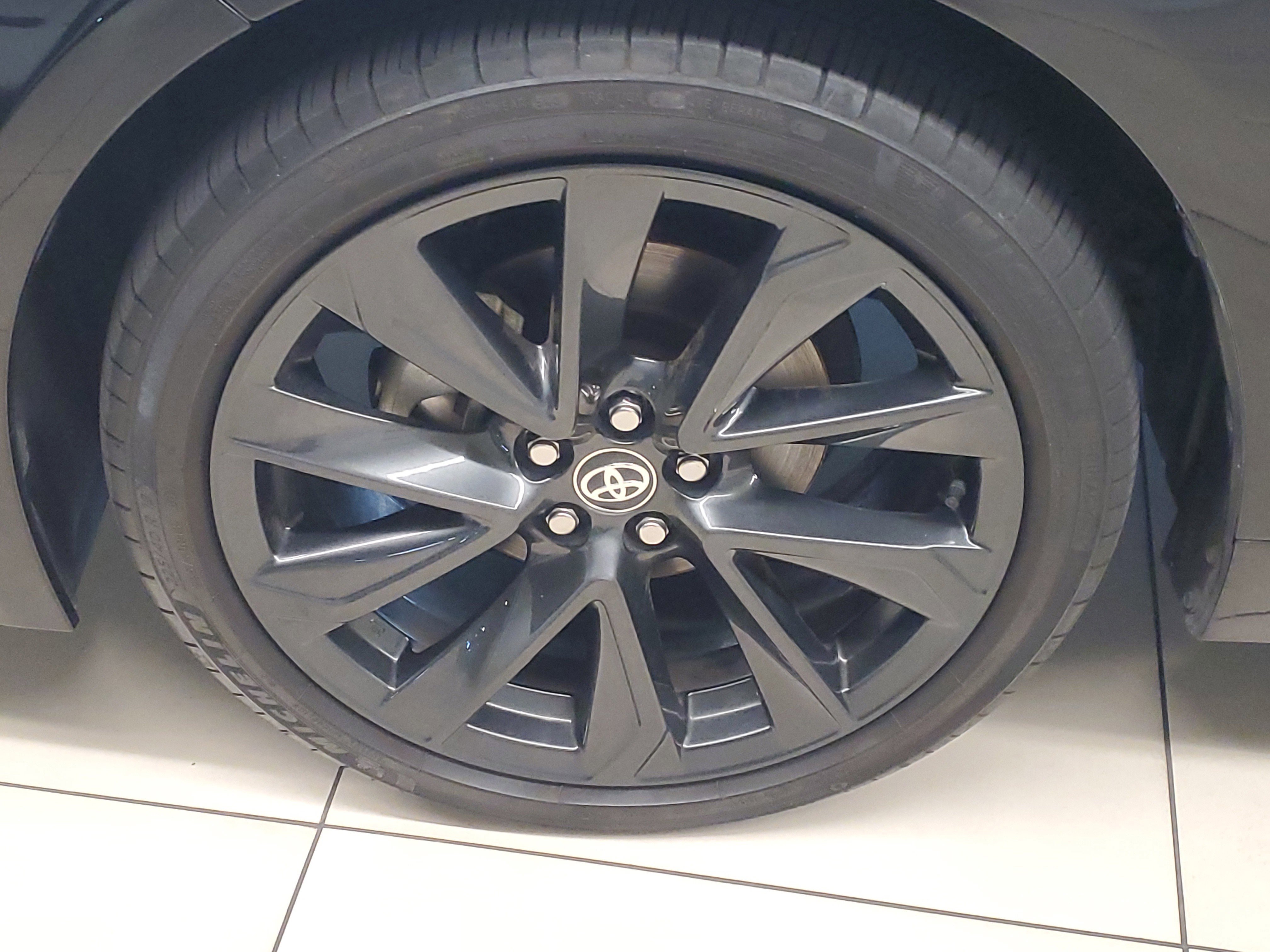 Used 2023 Midnight Black Metallic Toyota SE image 4
