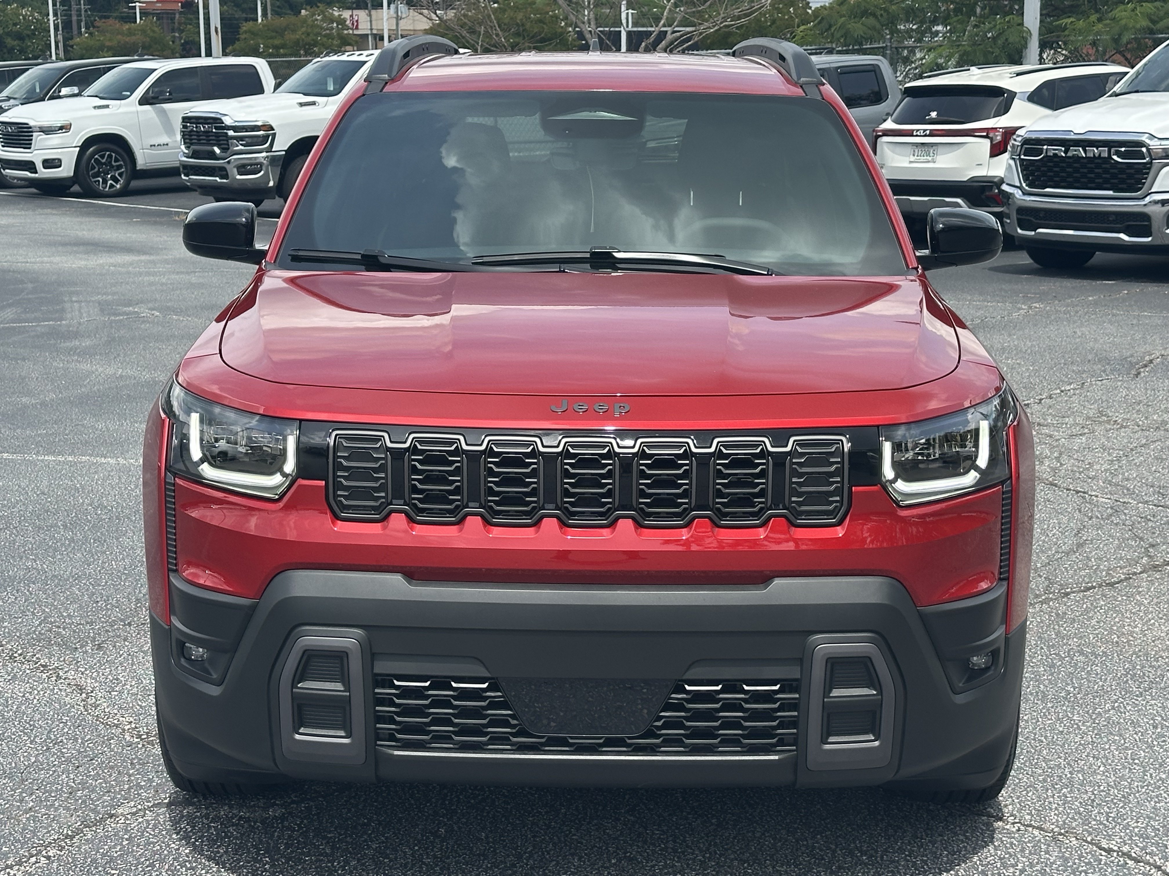New 2026 Red Hot Pearlcoat Jeep Laredo image 3
