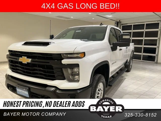 Used 2025 Summit White Chevrolet Work Truck image 1