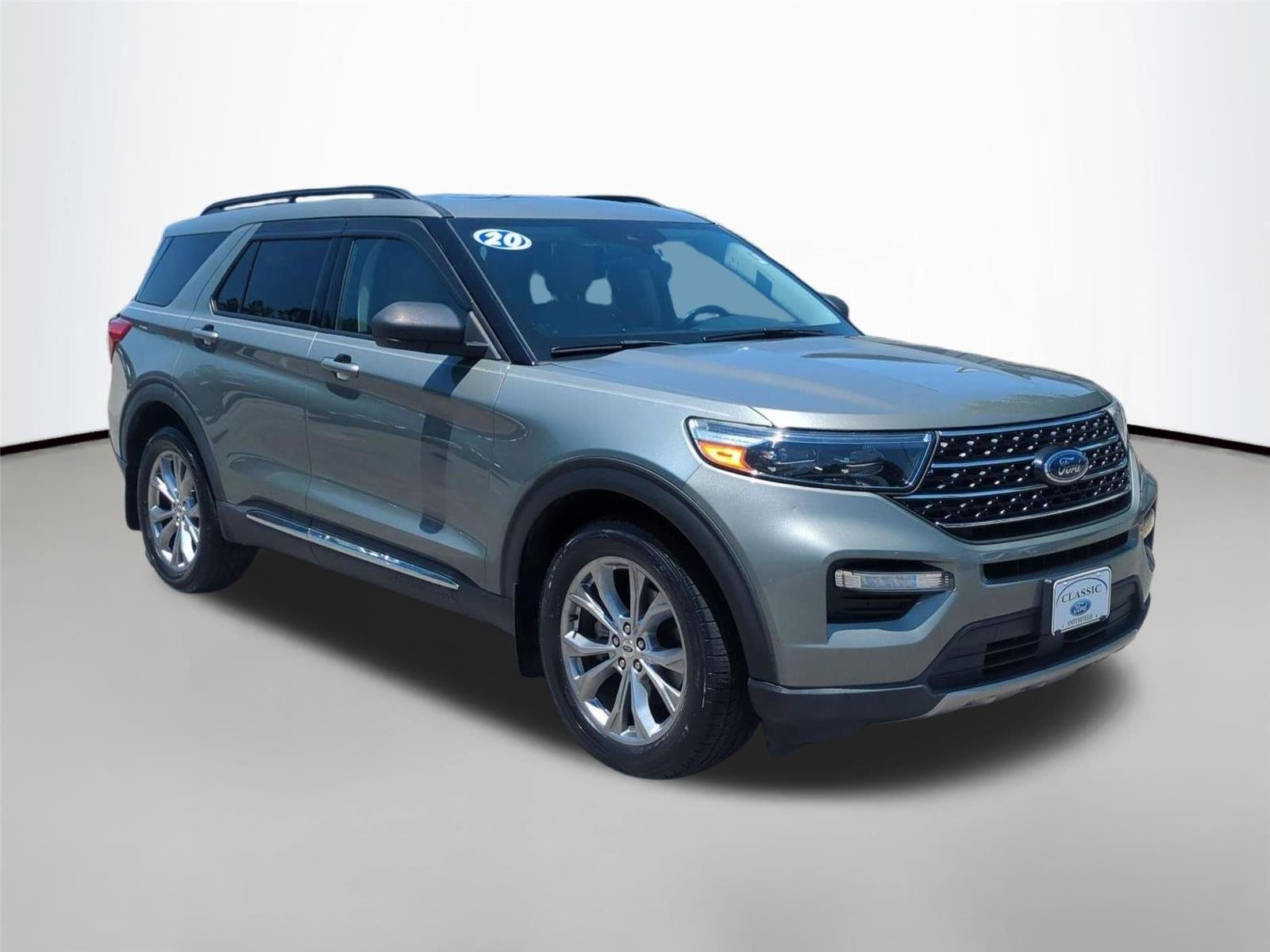 Used 2020 Silver Spruce Metallic Ford XLT image 7