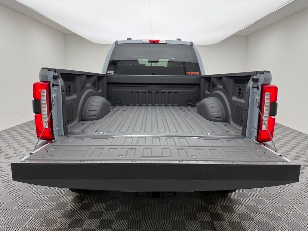 New 2026 Matte Glacier Gray Ford XLT Black Widow Lifted Truck image 12