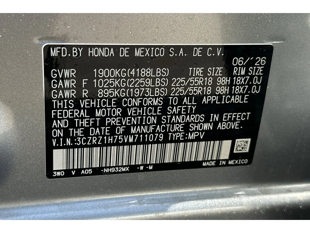 New 2027 Solar Silver Metallic Honda EX-L image 34