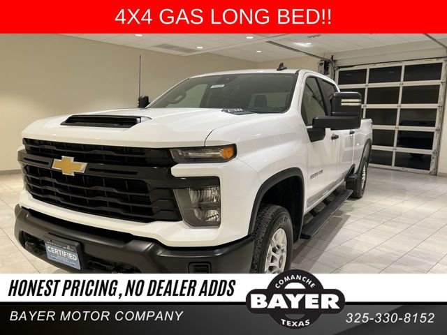 Used 2025 White Chevrolet Work Truck image 1