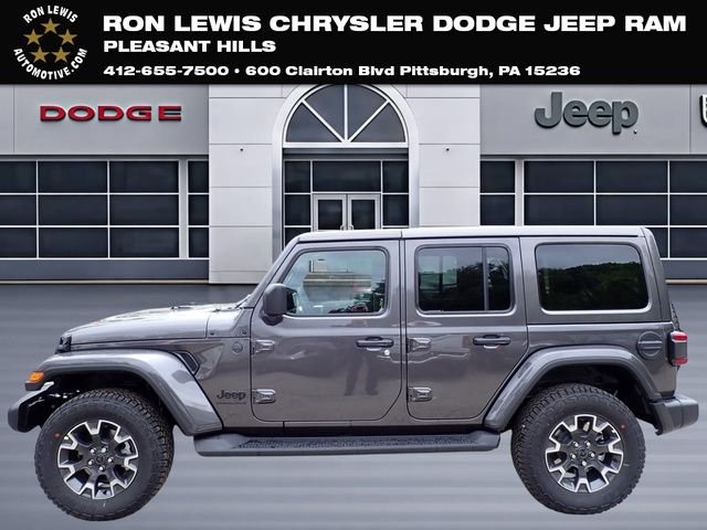 New 2026 Granite Crystal Metallic Clear-Coat Exterior Paint Jeep Sahara image 1