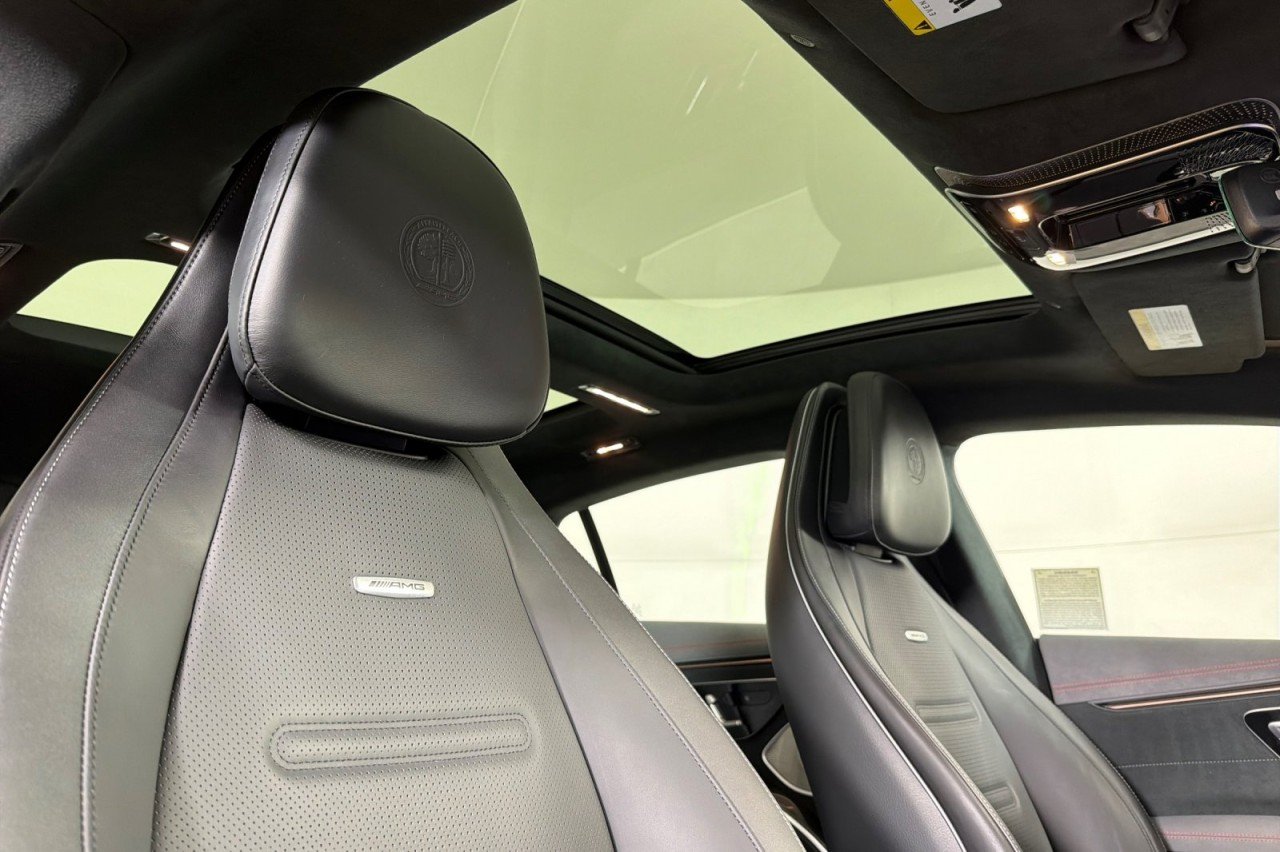 Certified Used 2024 MANUFAKTUR Selenite Grey Magno Mercedes-Benz AMG® EQS image 15