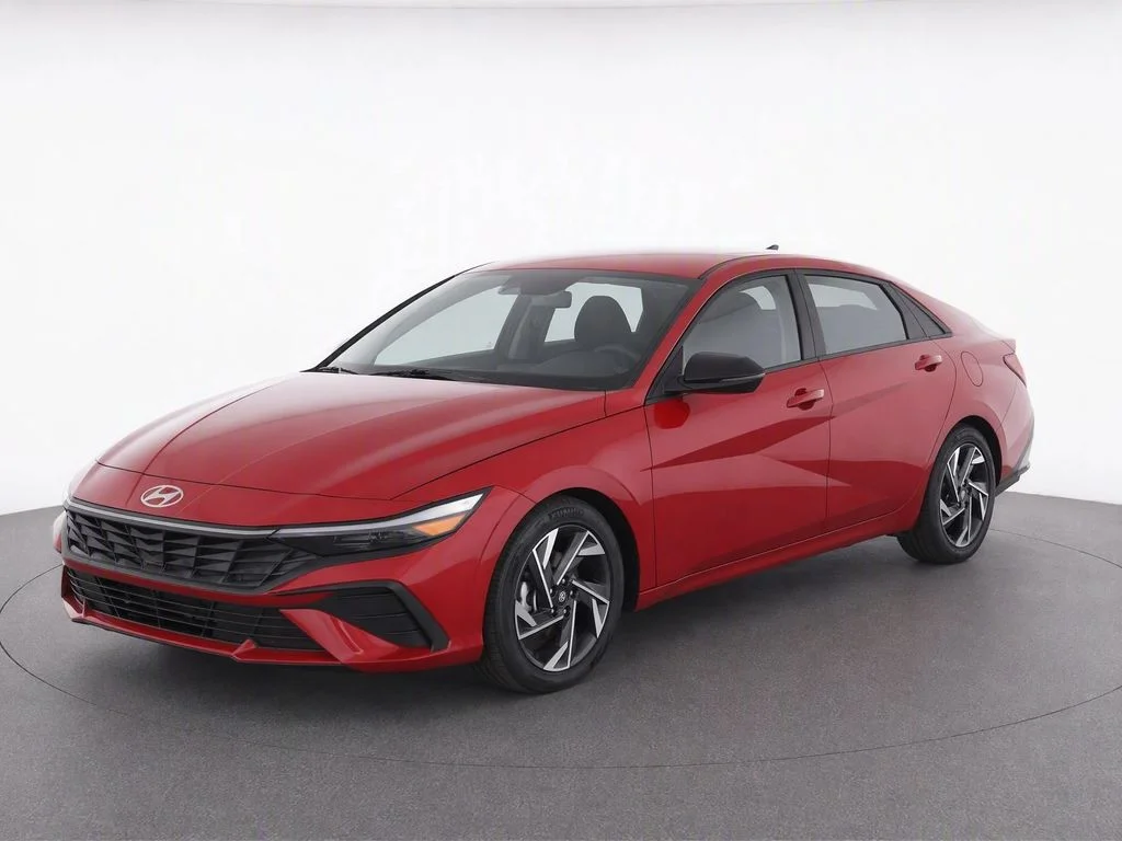 Used 2025 Red Hyundai SEL Sport image 2