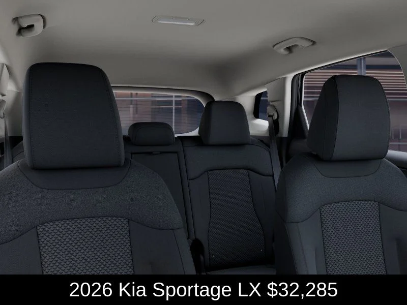 New 2026 Ebony Black Kia LX image 27