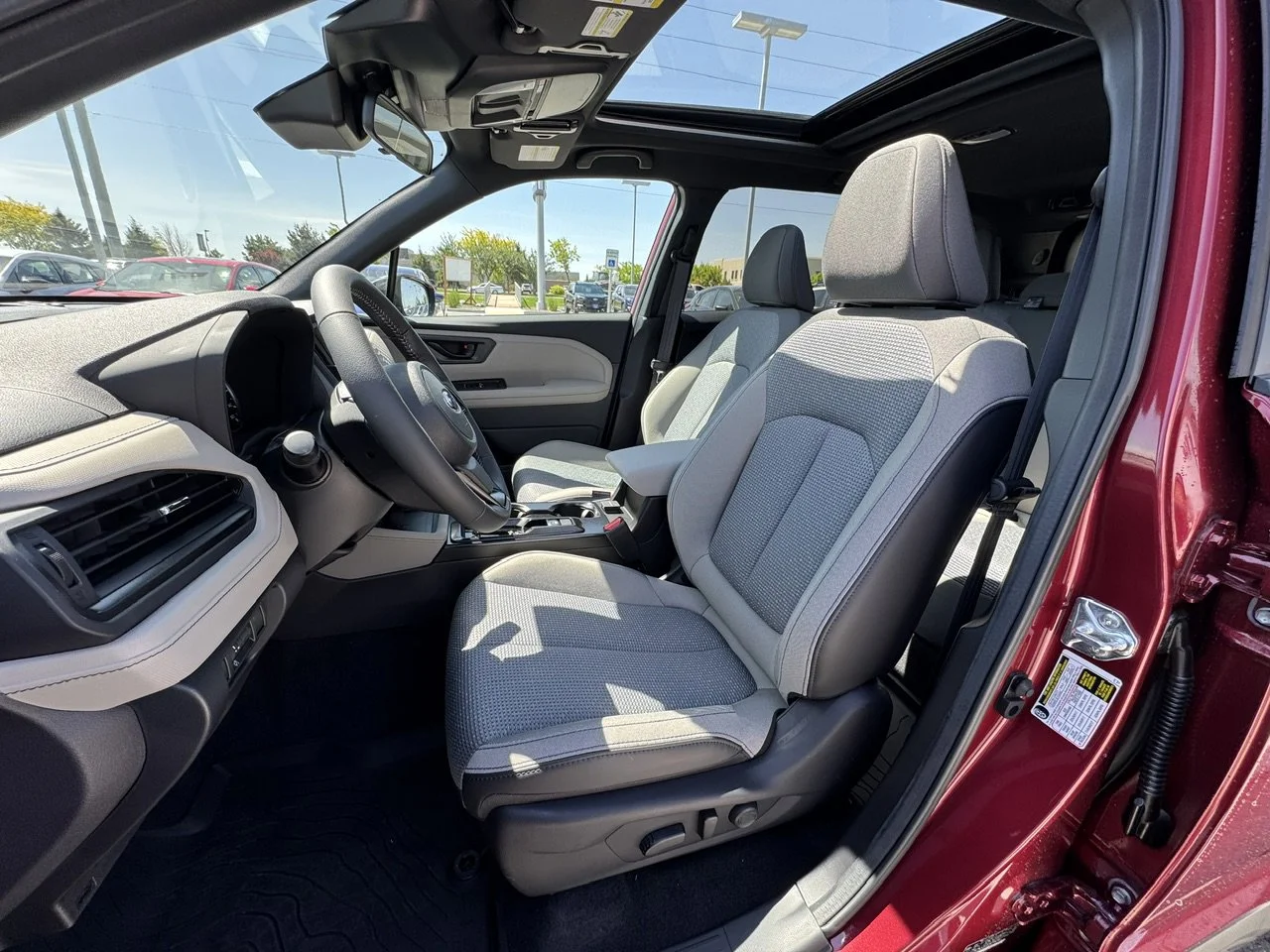 New 2026 Crimson Red Pearl Subaru Premium image 12