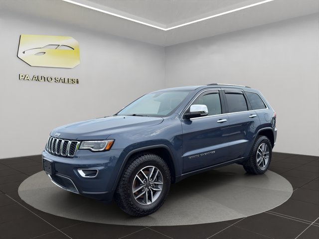 Used 2021 Slate Blue Pearlcoat Jeep Limited image 3
