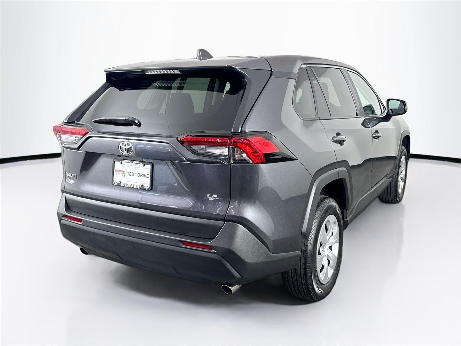 Used 2023 Magnetic Gray Metallic Toyota LE image 2