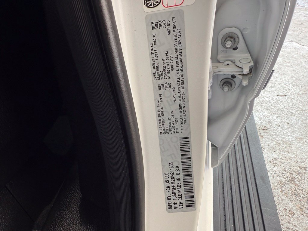 Used 2022 Ivory White Ram Limited image 32