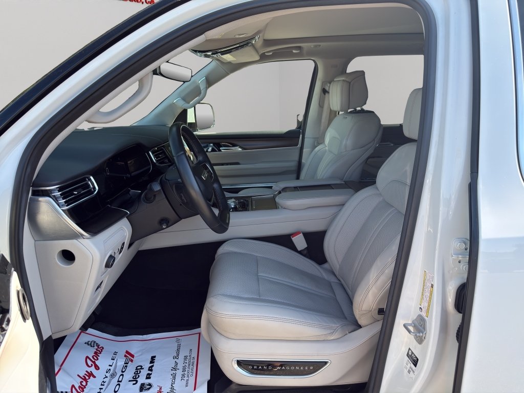 Used 2022 Bright White Clearcoat Jeep Series I image 3