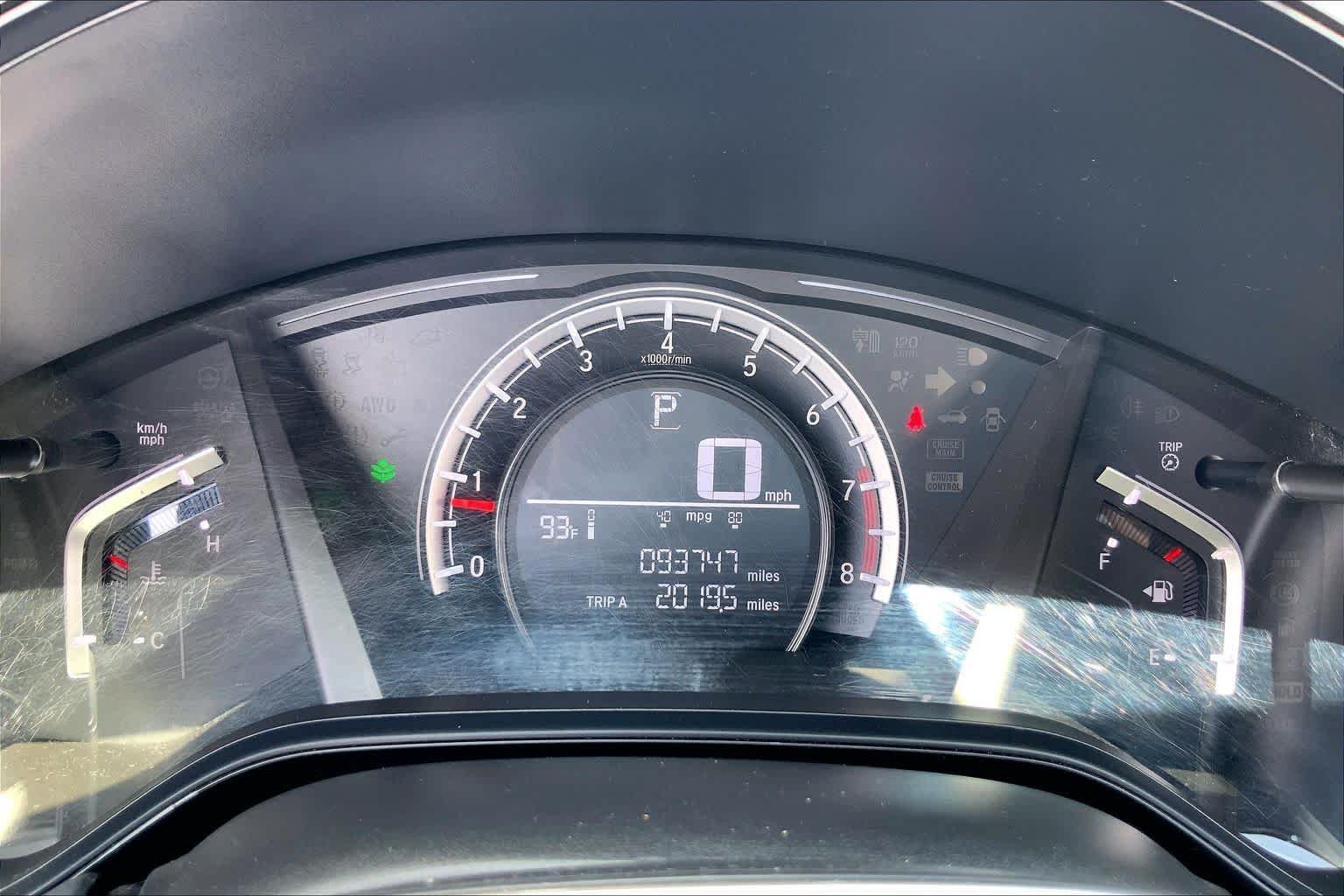Used 2019 Obsidian Blue Pearl Honda LX image 25