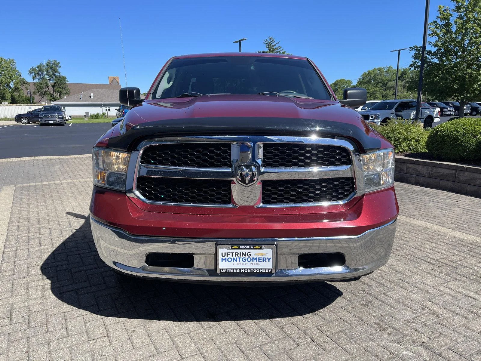 Used 2015 Deep Cherry Red Crystal Pearlcoat Ram SLT image 8