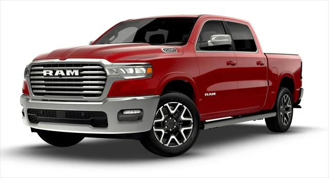 New 2026 Molten Red Pearl-Coat Exterior Paint RAM Laramie image 27