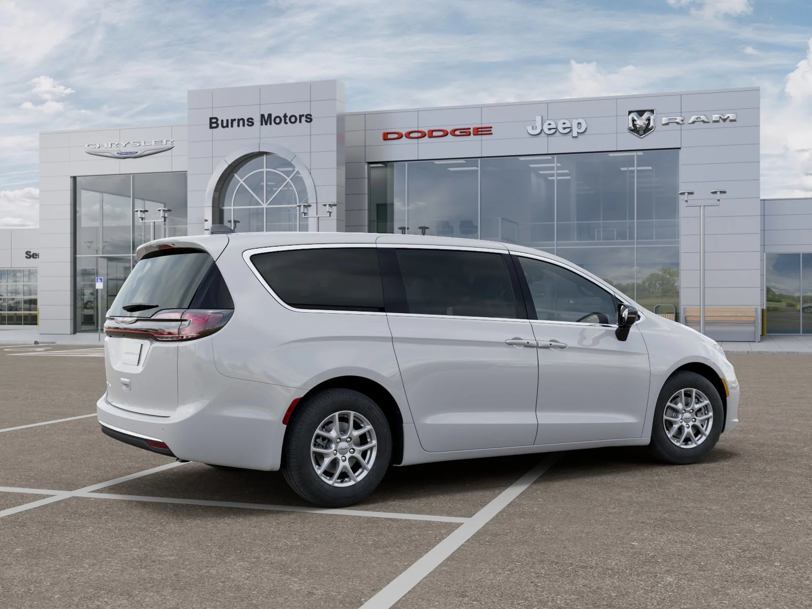 New 2026 Bright White Clear-Coat Exterior Paint Chrysler Select image 4