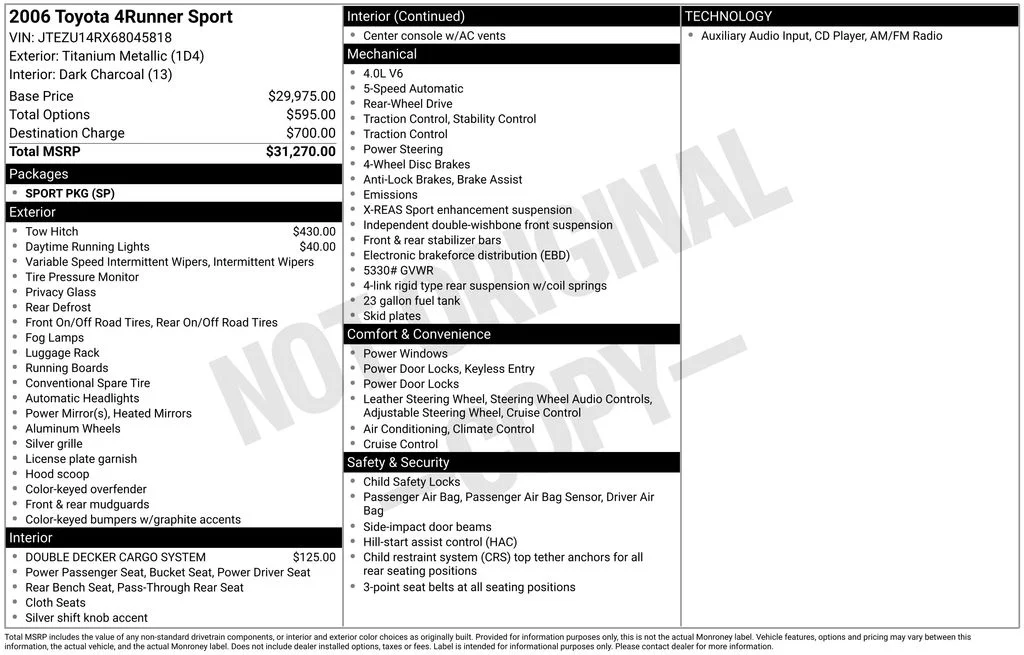 Used 2006 Silver Toyota SR5 Sport image 35